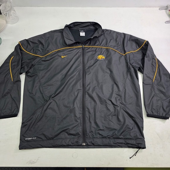 Nike Other - Nike Storm Fit‎ NCAA Southern Miss Golden Eagles Full Zip Windbreaker Jacket XL